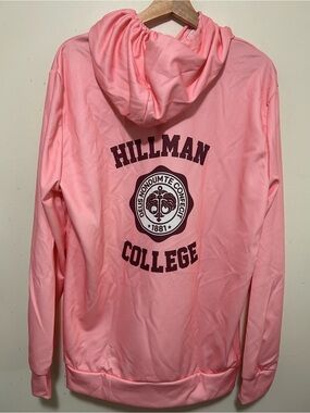 NWT pink jersey hoodie